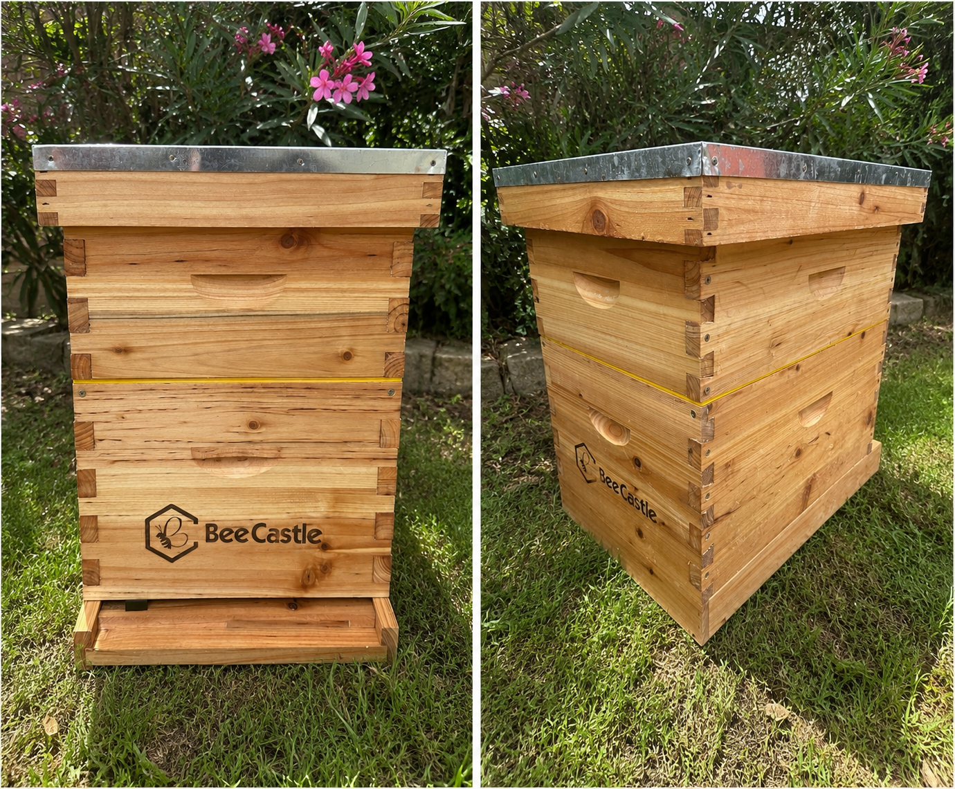 BeeCastle Complete 2 Box Beehive Kit, Brand New, Fully Assembled